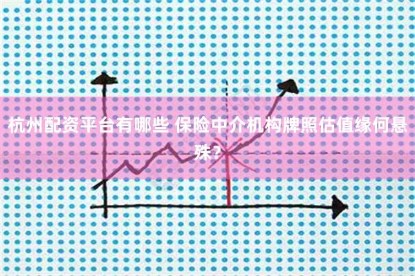 杭州配资平台有哪些 保险中介机构牌照估值缘何悬殊?